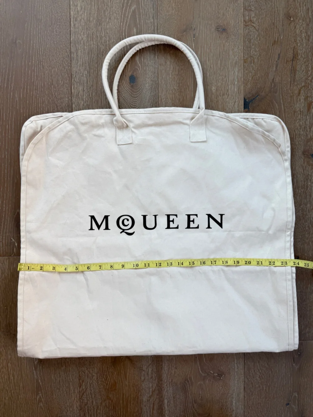 ALEXANDER MCQUEEN Zippered Clothing Garment Bag